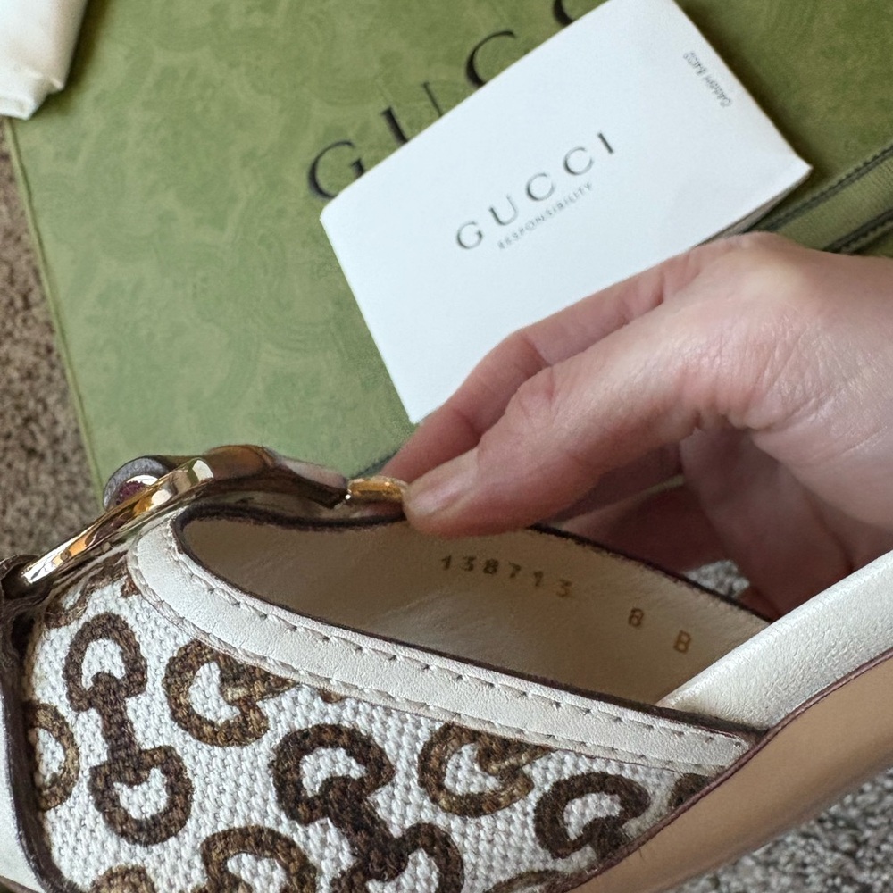 SALE🥰 Authentic Gucci Flora Horsebit Heel Mules - Picture 10 of 10